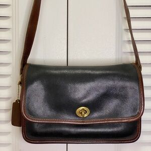 Coach Vintage Spectator Compartment Crossbody/Shoulder Purse